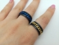 Preview: Edelstahl Ringe mit Gliederkette